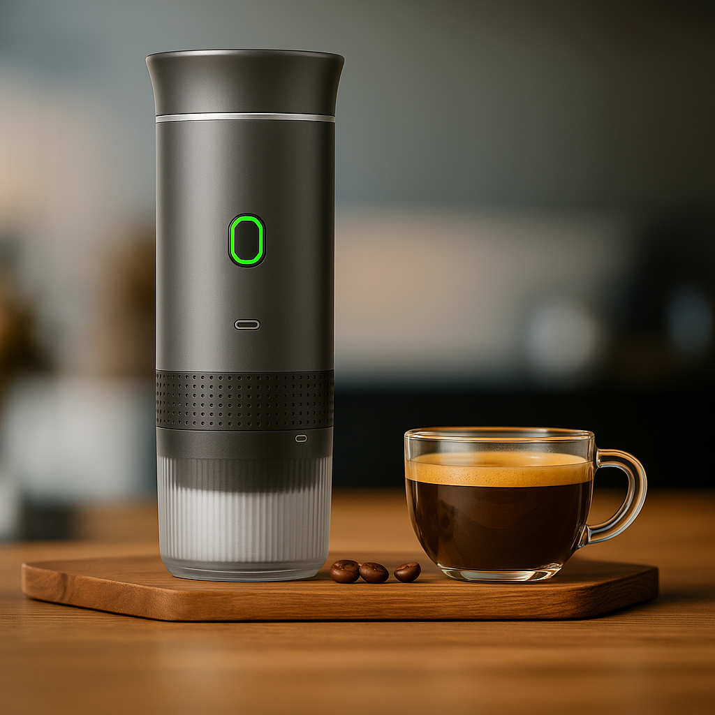 VelvetBrew - Hand Held Coffee Machine